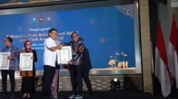 Penganugerahan KKS Swasti Saba dan STBM Award 2025, Jakarta Selatan. (Foto: Dok/Diskominfo Jember - ZONA INDONESIA)