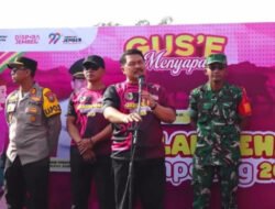 Jalan Sehat Gus’e Menyapa Dongkrak Ekonomi Lokal Desa Paleran Jember