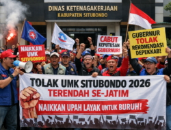 UMK Situbondo 2026 Terendah se-Jatim, Serikat Buruh Tolak Keputusan Gubernur