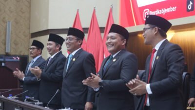 Rapat Paripurna Istimewa Hari Jadi Kabupaten Jember ke-97, Jumat (2/1/2026). (Foto: Dok/Diskominfo Jember)