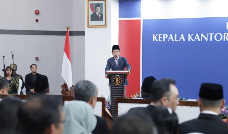 Gus Fawait sambutan dalam acara pengukuhan KPBI Jember, Senin (5/1/2026). (Foto: Diskominfo Jember - ZONA INDONESIA)