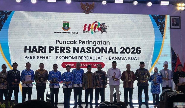 Puncak Peringatan HPN 2026 di Banten, Senin (9/2/2026). (Foto: Istimewa - ZONA INDONESIA)