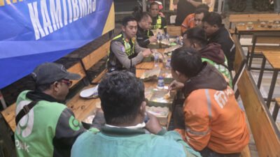 Polresta Sidoarjo Gandeng Ojol Sahur On The Road, Perkuat Pengawasan Lalu Lintas Ramadan