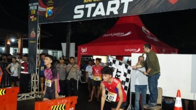 Polres Situbondo Gelar Lomba Lari 100 Meter Kapolres Cup untuk Cegah Balap Liar
