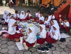 Penuh Ceria! Siswa Antusias Nikmati MBG dari SPPG Tamanan 2 Kemirian Bondowoso