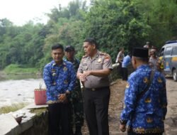 Kapolres Bondowoso Tinjau Kondisi Jembatan Gentong