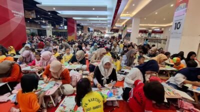 Faber-Castell Creative Family Award (CFA) 2025/2026 berlangsung di Transmart Jember, Sabtu (25/4/2026). (Foto: Istimewa - ZONA INDONESIA)
