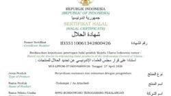 SPPG Pekalangan Bondowoso Resmi Bersertifikat Halal, Wujudkan Program MBG Aman dan Higienis