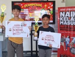 Membanggakan, Dua Siswa SDN Kotakulon 1 Bondowoso Raih Juara Olimpiade