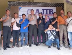 Kapolres Bondowoso Kunjungi Kantor AJIB, Jaga Sinergitas Insan Pers dan Polri