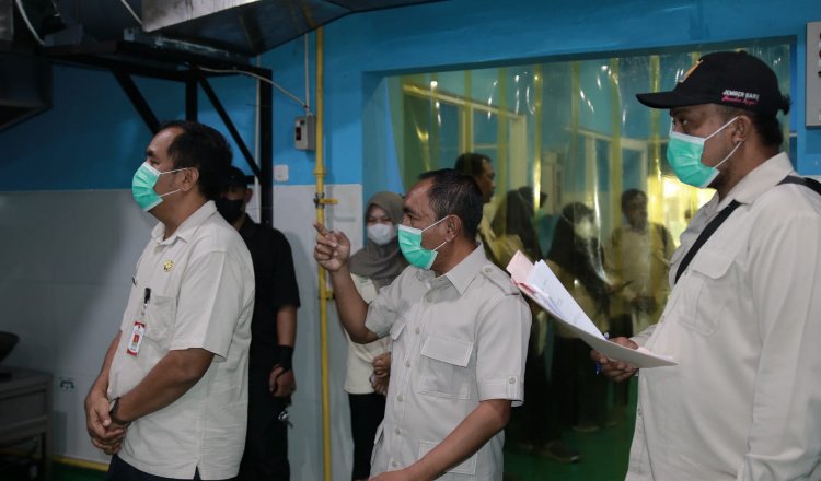 Pemkab Jember sidak salah satu dapur MBG, Jumat (29/5/2026). (Foto: Dok/Diskominfo Jember - ZONA INDONESIA)