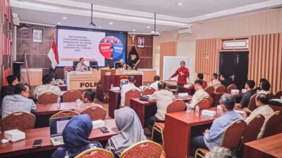 Sosialisasi KUHAP Baru di Mapolres Jember, Jumat (22/5/2026). (Foto: Zainul Hasan - ZONA INDONESIA)