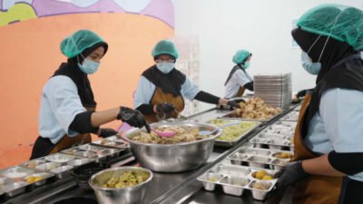 Suasana dapur SPPG. (Foto: Dok/Badan Gizi Nasional - ZONA INDONESIA)