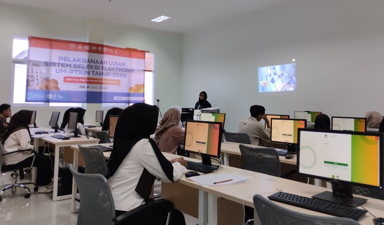 UM-PTKIN 2026 di UIN KHAS Jember, Senin (8/6/2026). (Foto: Dok/Istimewa - ZONA INDONESIA)