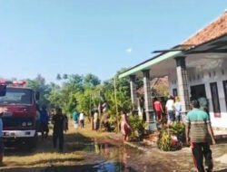 Anak Main Korek Api, Rumah Guru MI di Jember Kebakaran