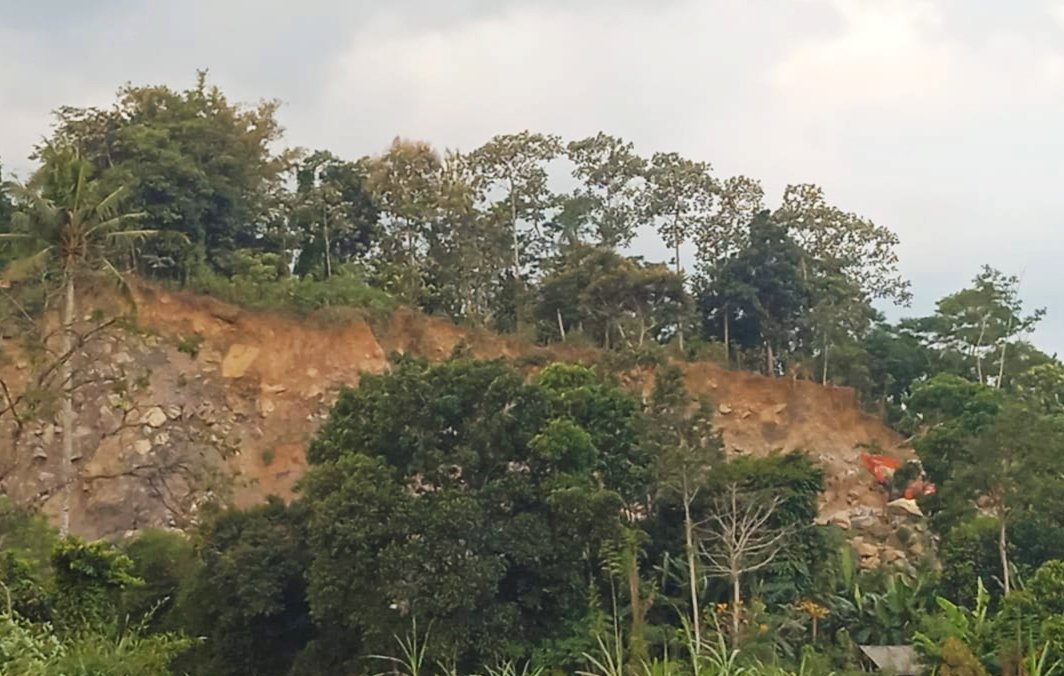 Aktivitas tambang galian C Ilegal di Kecamatan Pakusari, Minggu (21/6/2026). (Foto: Zainul Hasan - ZONA INDONESIA)