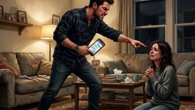 Gambar ilustrasi pertengkaran suami - istri. (foto: istimewa -ZONA INDONESIA).