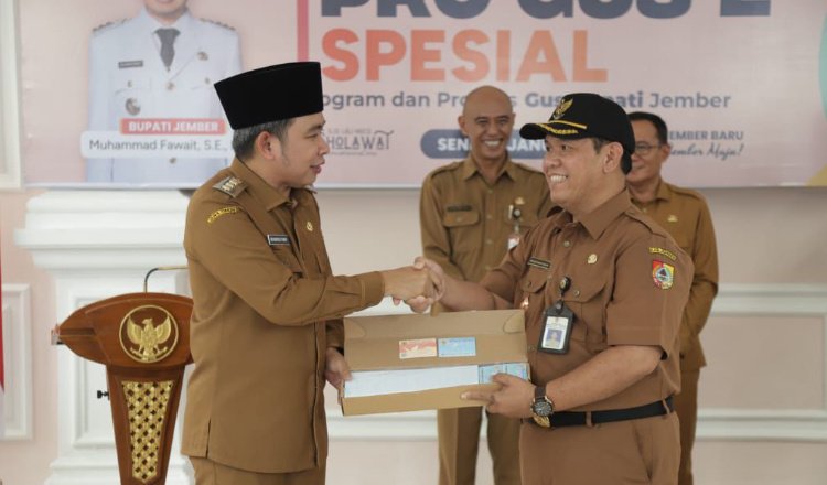 Peresmian Program Peta Cinta Pemkab Jember, Senin (5/1/2026). (Foto: Dok/Diskominfo Jember - ZONA INDONESIA)