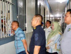 Kakanwil Ditjen PAS Jatim Sidak Blok Hunian dan Dapur Rutan Situbondo