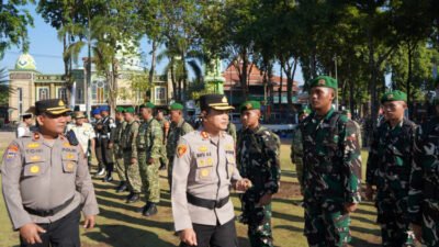 Apel Gelar Pasukan sekaligus TWG di Alun-alun Situbondo, Jumat (17/7/2026). (Foto: Dok/Istimewa - ZONA INDONESIA)