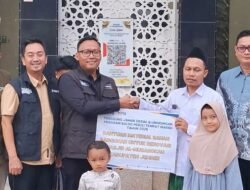 BULOG Jember Salurkan Bantuan TJSL, Dukung Pembangunan Fasilitas Masjid Al Mubarokah