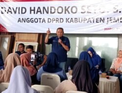 David Handoko Seto Ajak Warga Jember Kawal MBG dan Serbu Beasiswa Cinta Bergema dalam Reses Kedua
