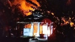 Rumah Warga Paseban Jember Kebakaran Saat Ditinggal Bepergian