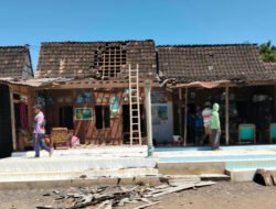 Angin Kencang Terjang Desa Sopet Situbondo, Rusak Tiga Rumah Warga