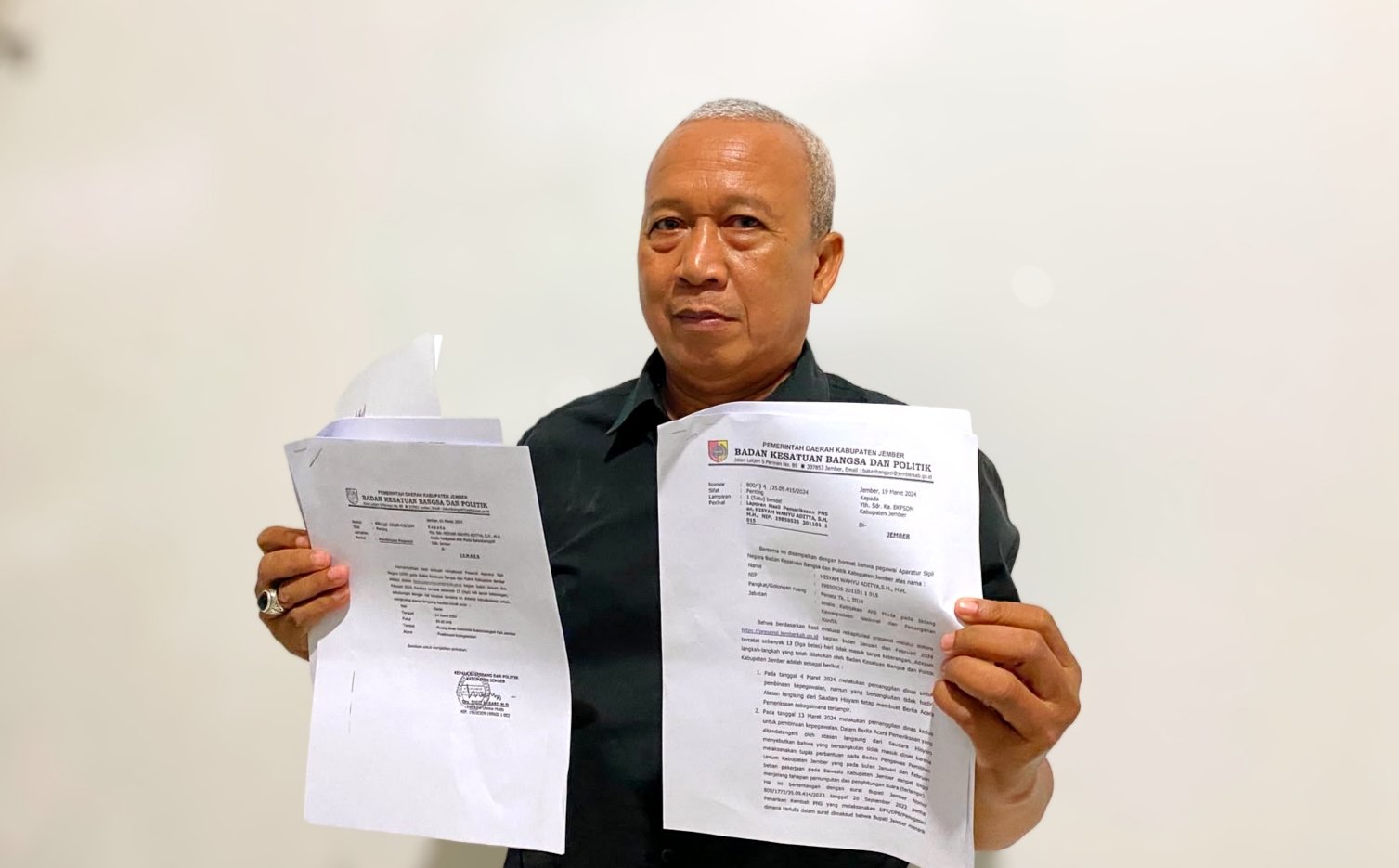 Deputi Investigasi dan Penindakan GCW Jember, Andhy Sungkono. (Foto: Zainul Hasan - ZONA INDONESIA)