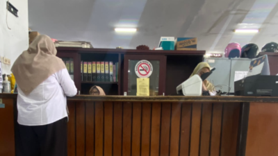 Ruang kerja Inspektorat Pemkab Jember. (Foto: Zainul Hasan - ZONA INDONESIA)