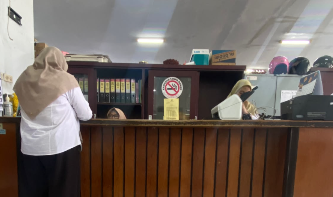 Ruang kerja Inspektorat Pemkab Jember. (Foto: Zainul Hasan - ZONA INDONESIA)