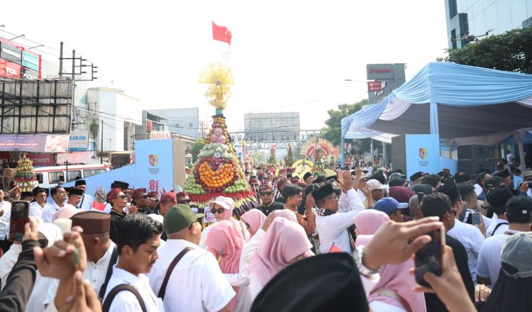 Kirab Ancak Agung di Kabupaten Jember, Sabtu (22/8/2026). (Foto: Dok/Diskominfo Jember - ZONA INDONESIA)