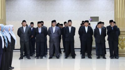 Pelantikan dan sumpah jabatan 36 ASN Jember di Pendapa Wahyawibawagraha, Rabu (16/9/2026) malam. (Foto: Dok/Diskominfo Jember - ZONA INDONESIA)