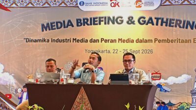 Media Briefing & Gathering OJK Jember di Yogyakarta, Rabu (23/9/2026). (Foto: Zainul Hasan - ZONA INDONESIA)