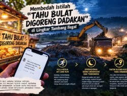 Membedah Istilah “Tahu Bulat Digoreng Dadakan” di Lingkar Tambang Ilegal