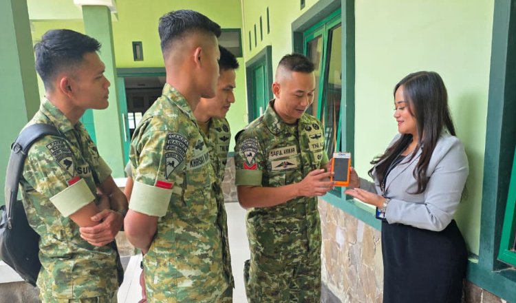 BRI Jember dan TNI bekerja sama memperkuat layanan publik. (Foto: Istimewa - ZONA INDONESIA)